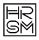 HRSM/Hiroshi Shimasaki ロゴ